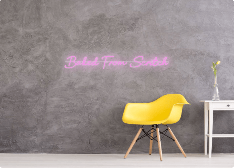 Custom order: Baked From Scritch - YELLOWPOP UK