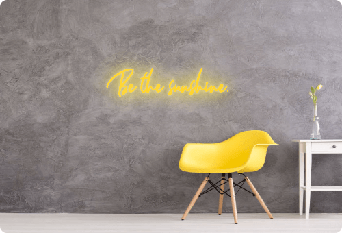 Custom order: Be the sunshine. - YELLOWPOP UK