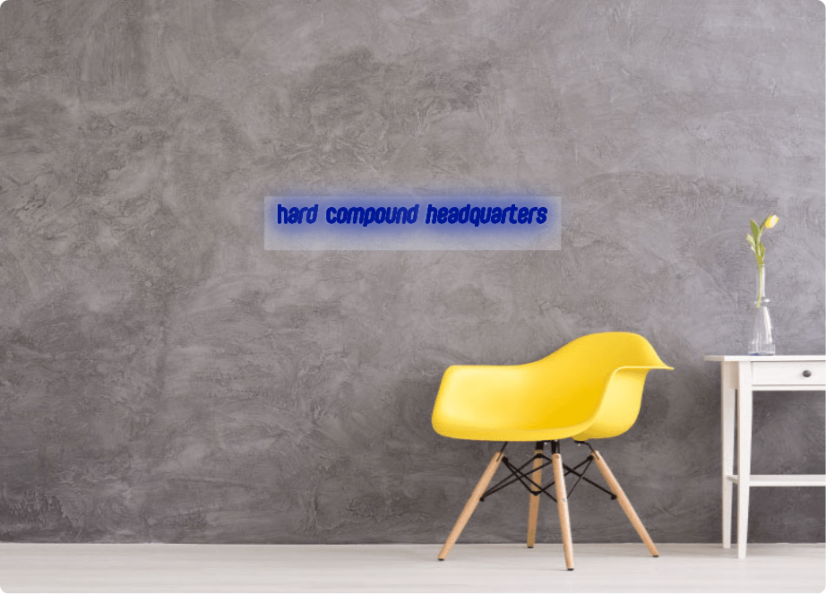 Custom order: Hard Compound headquarters - YELLOWPOP UK