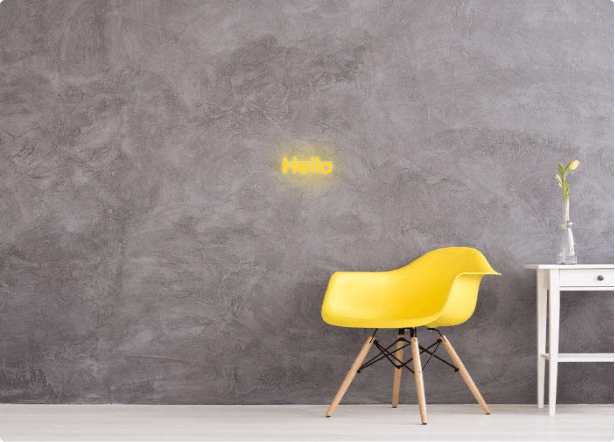 Custom order: Hello - YELLOWPOP UK