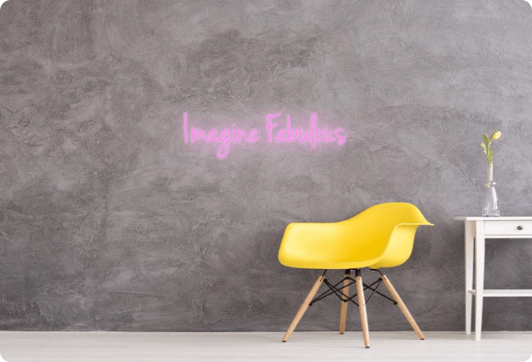 Custom order: Imagine Fabulous - YELLOWPOP UK