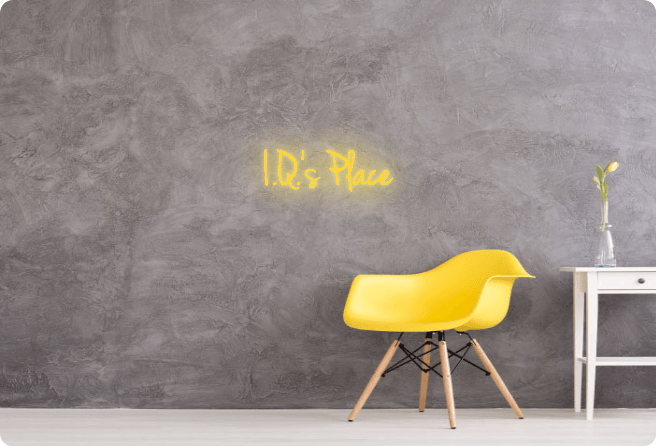 Custom order: I.Q.