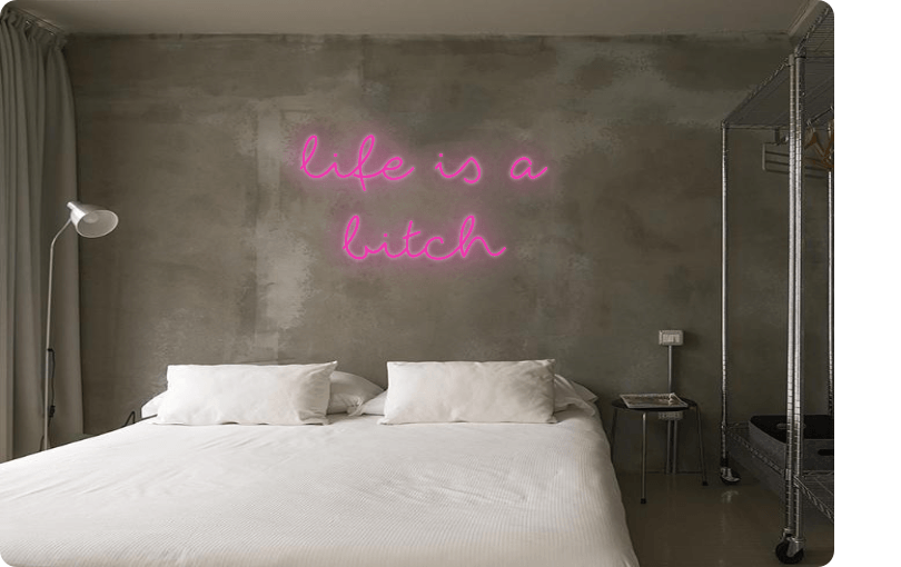 Custom order: life is a bitch - YELLOWPOP UK