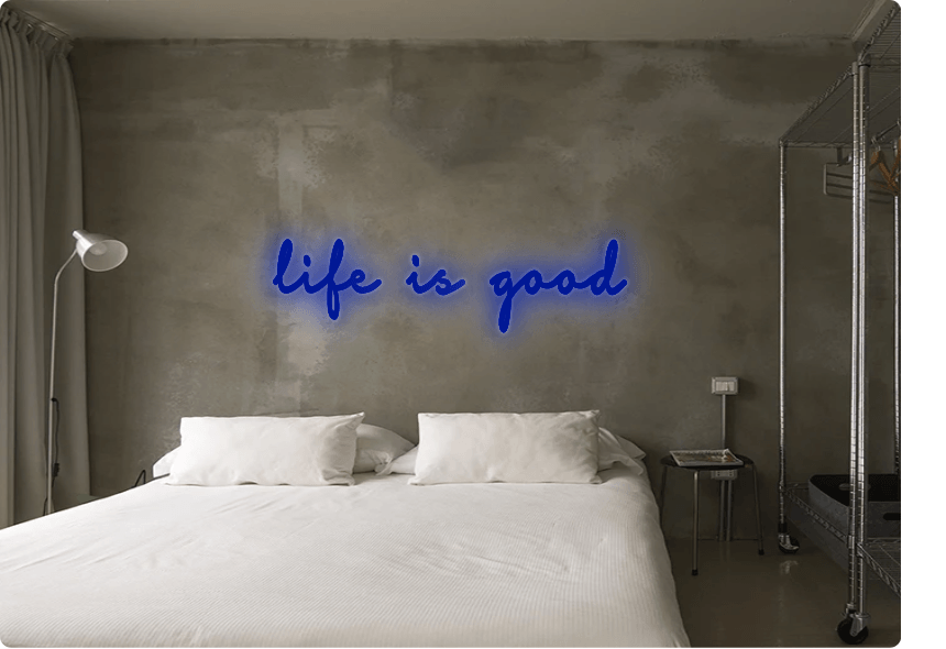 Custom order: life is good - YELLOWPOP UK