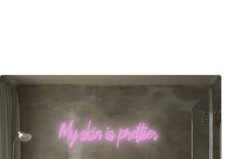 Custom order: My skin is prettier - YELLOWPOP UK