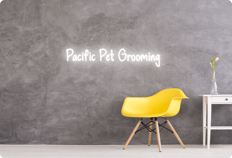 Custom order: Pacific Pet Grooming - YELLOWPOP UK