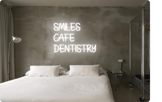 Custom order: SMILES CAFE DENTISTRY - YELLOWPOP UK