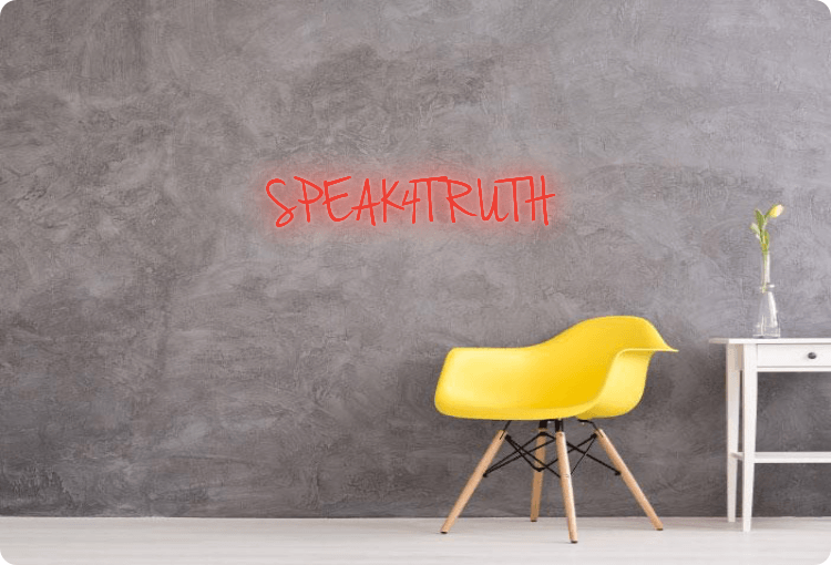 Custom order: SPEAK4TRUTH - YELLOWPOP UK