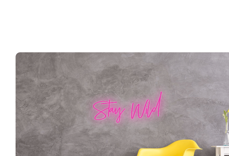 Custom order: Stay Wild - YELLOWPOP UK