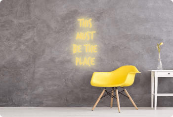 Custom order: THIS MUST BE THE PLACE - YELLOWPOP UK