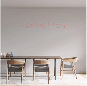 Custom text: Aspect YT - YELLOWPOP UK