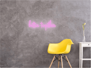 Custom text: better together - YELLOWPOP UK