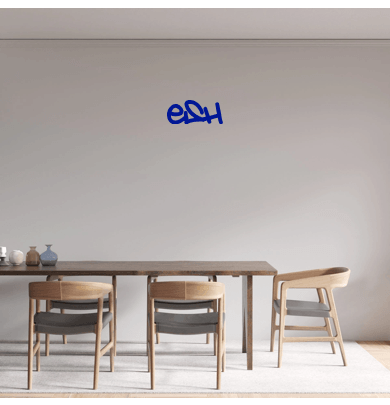 Custom text: esh - YELLOWPOP UK