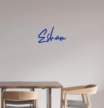 Custom text: Eshan - YELLOWPOP UK
