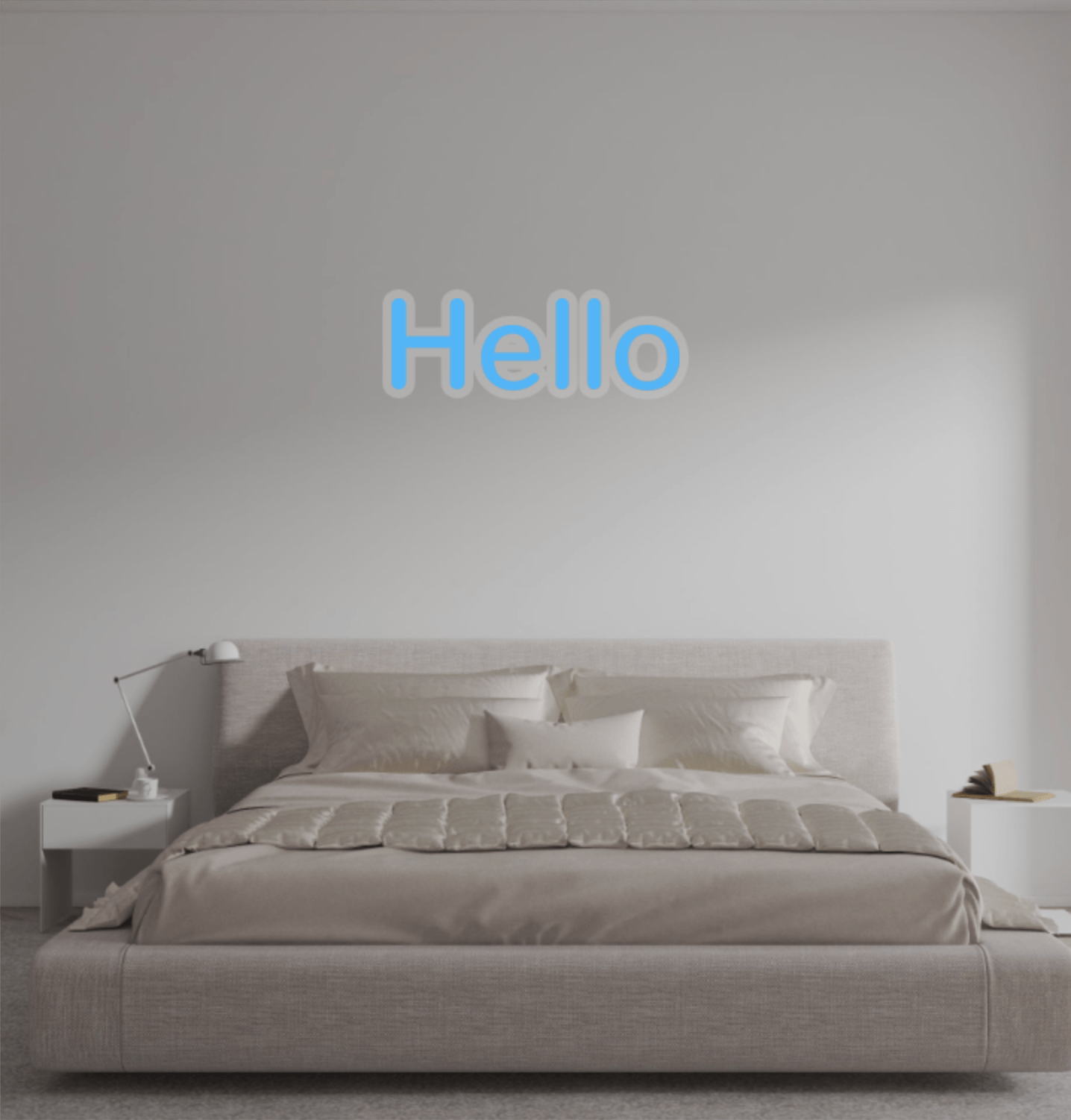 Custom text: Hello - YELLOWPOP UK