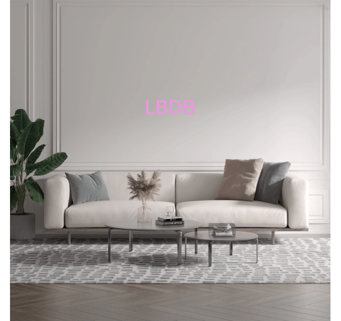 Custom text: LBDB - YELLOWPOP UK
