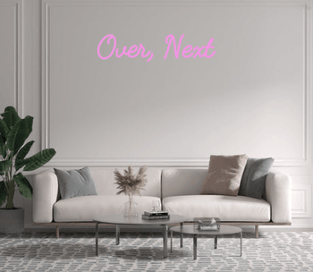 Custom text: Over, Next - YELLOWPOP UK