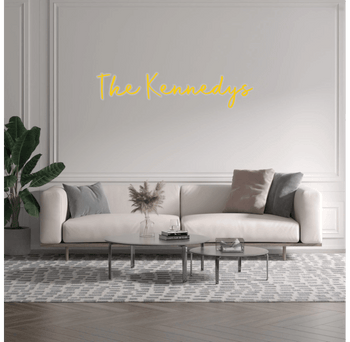 Custom text: The Kennedys - YELLOWPOP UK