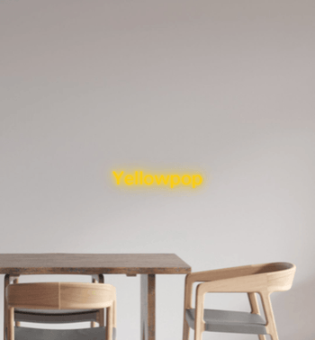 Custom text: Yellowpop - YELLOWPOP UK