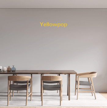 Custom text: Yellowpop - YELLOWPOP UK