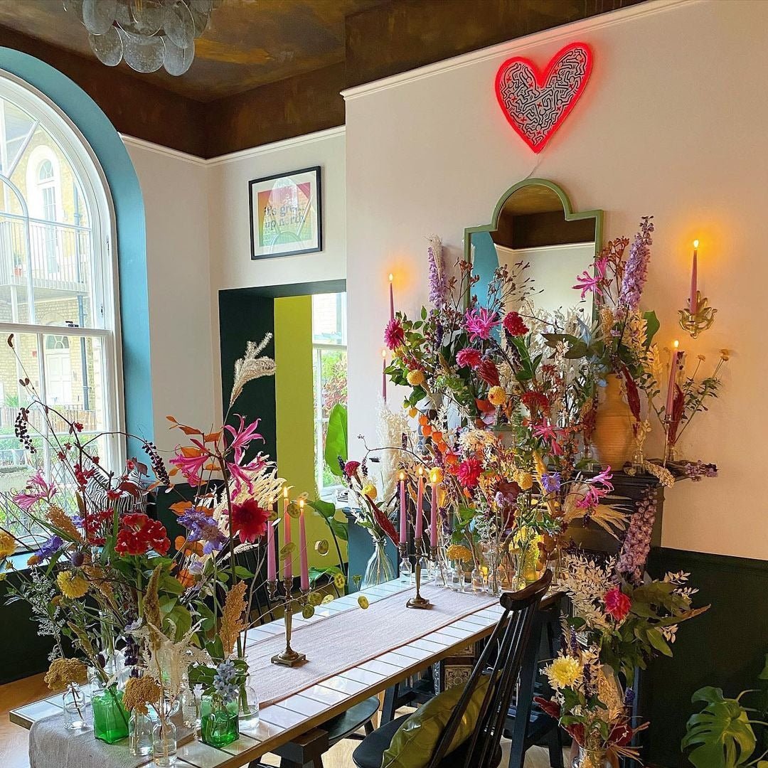 Dance Love, YP x Keith Haring, LED neon sign - YELLOWPOP UK