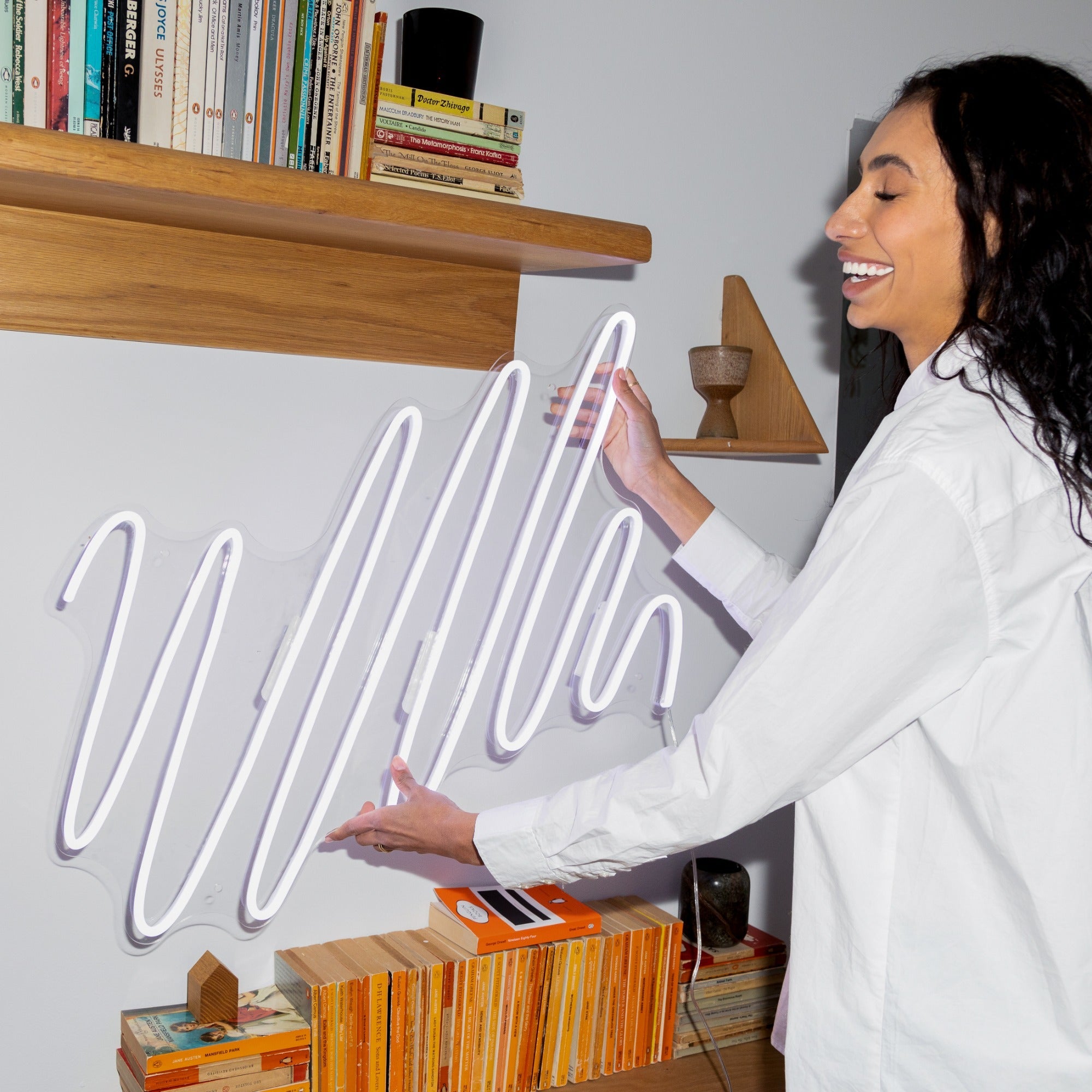 Doodle, LED neon sign - YELLOWPOP UK