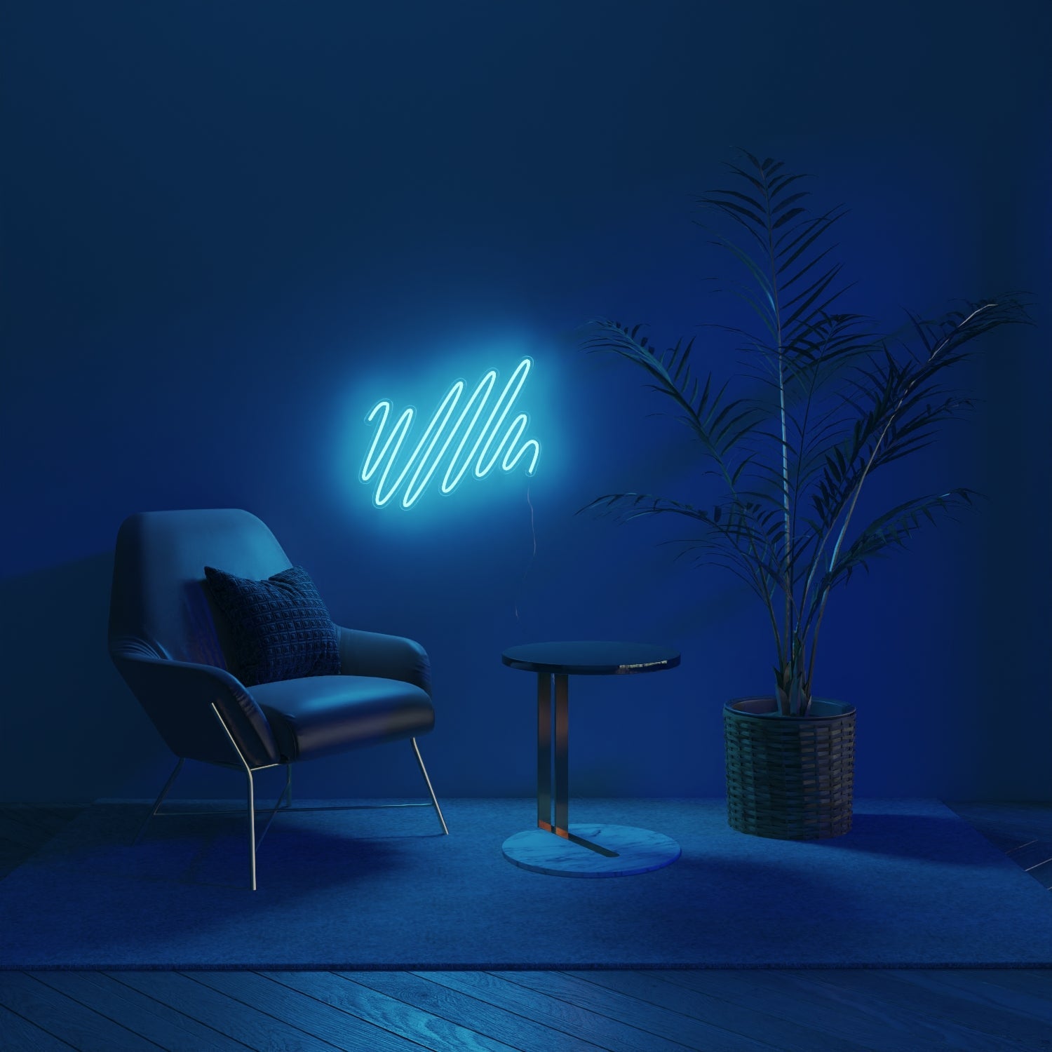 Doodle, LED neon sign - YELLOWPOP UK