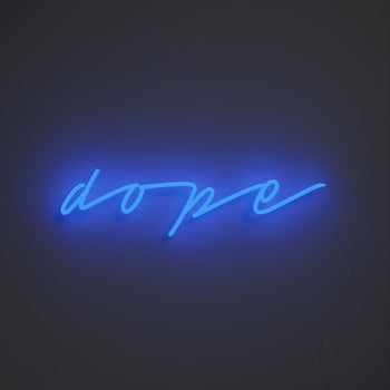 Dope - LED neon sign - YELLOWPOP UK