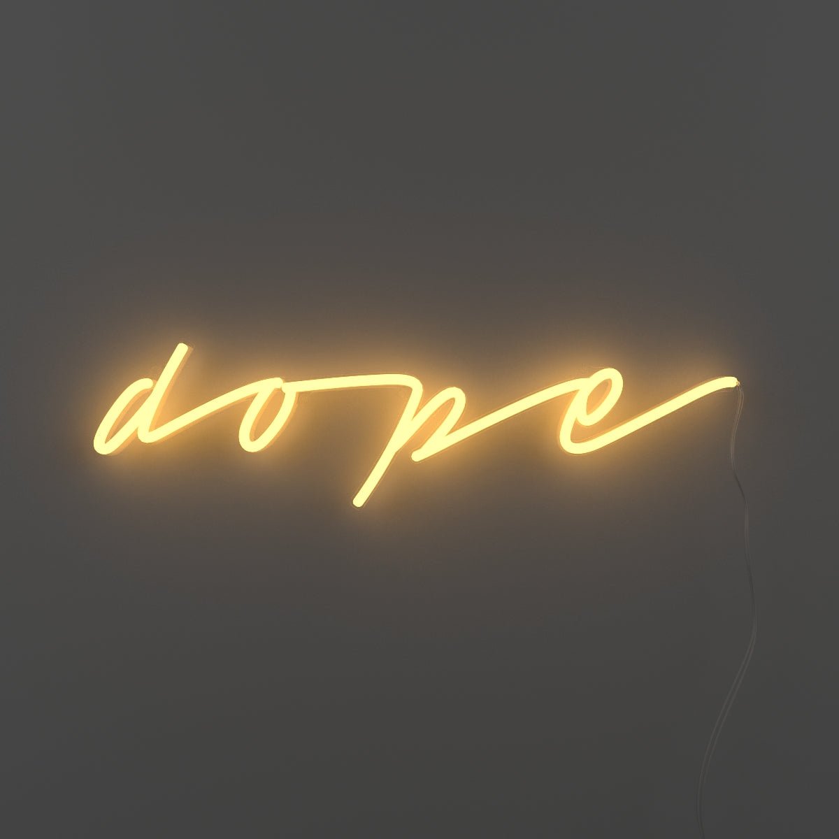 Dope - LED neon sign - YELLOWPOP UK