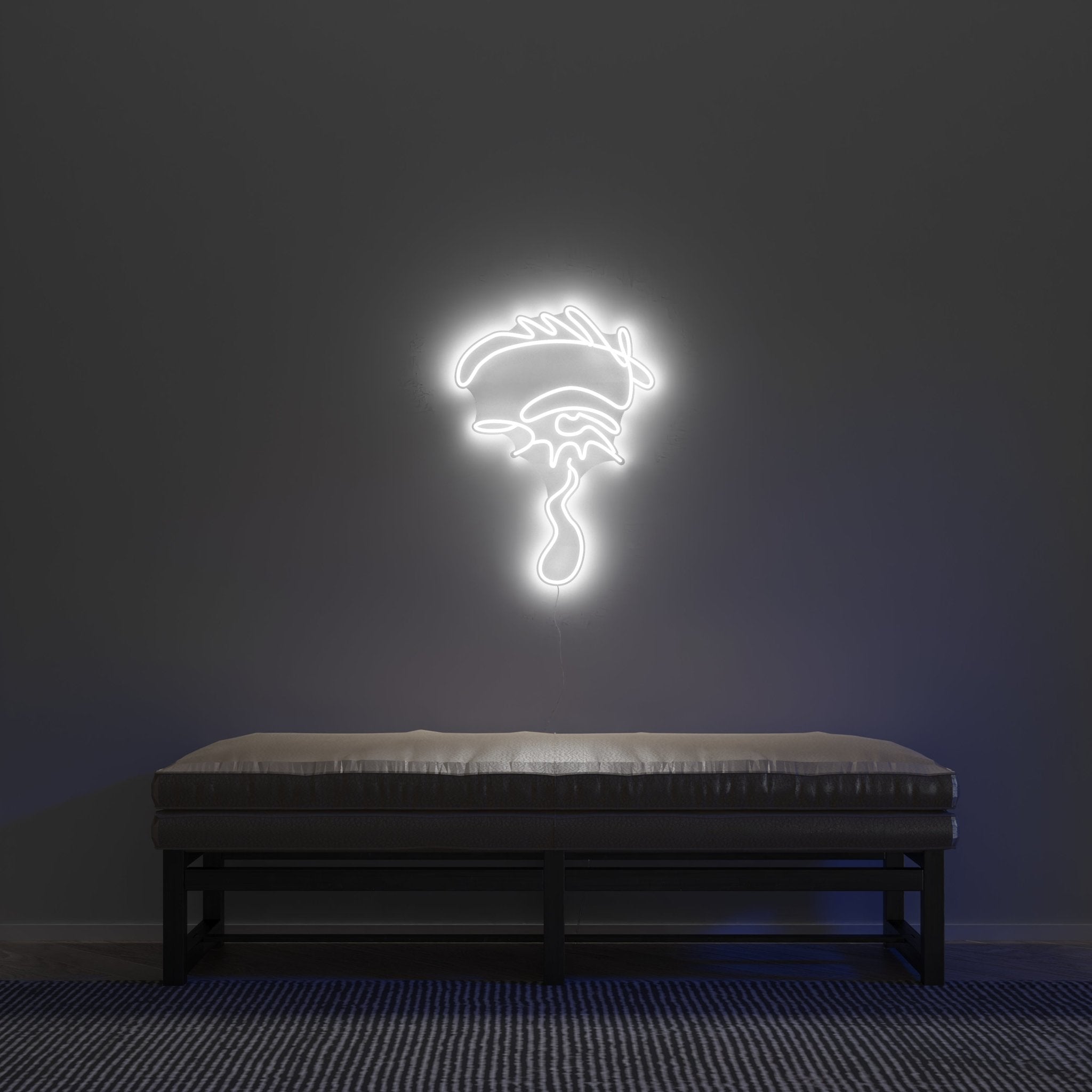 Dripping Eye by Girl Knew York - LED neon sign - YELLOWPOP UK