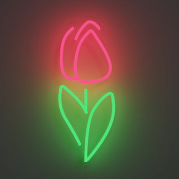 Dutch Tulip, LED neon sign - YELLOWPOP UK