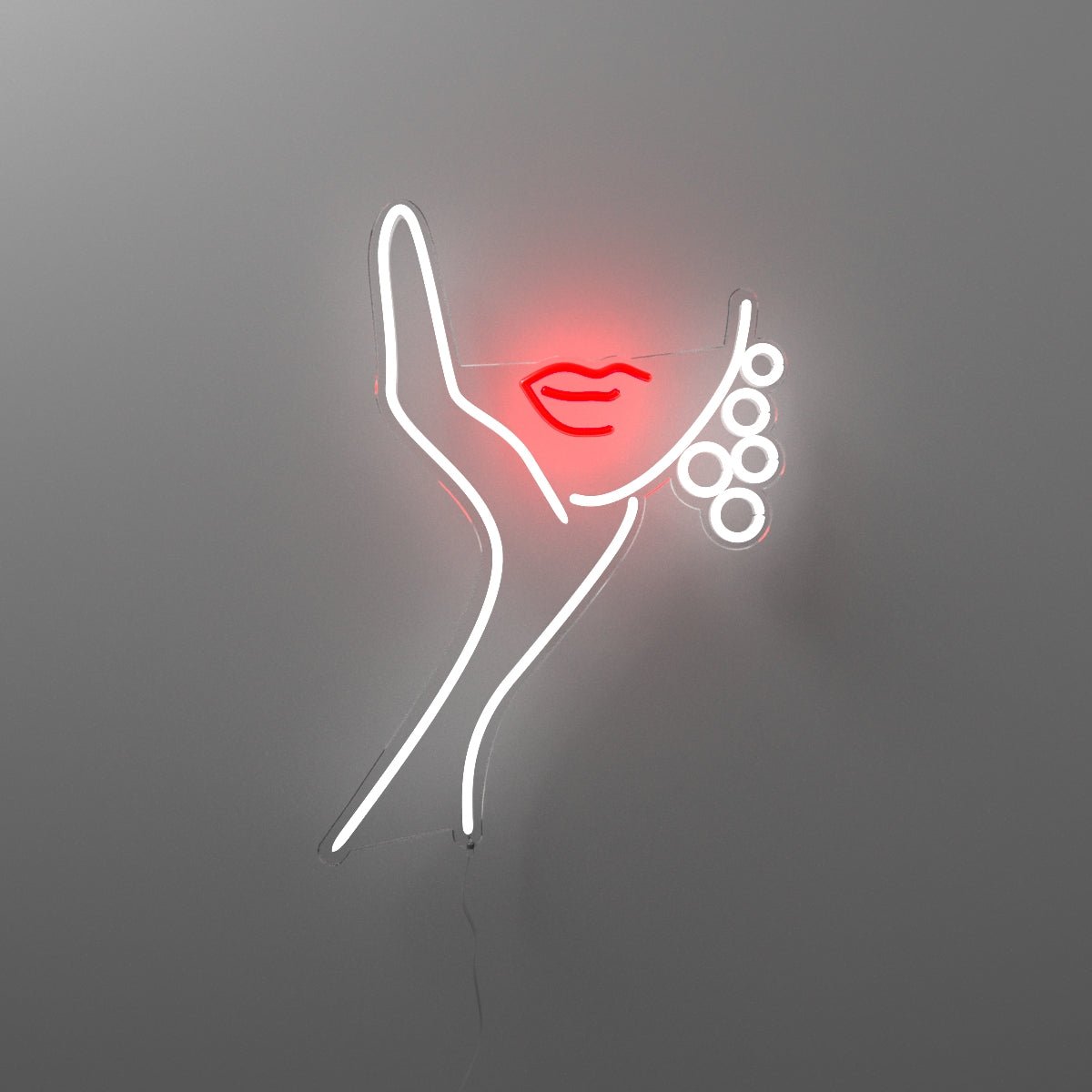 Earrings by Clara Bergel - LED Neon Sign - YELLOWPOP UK
