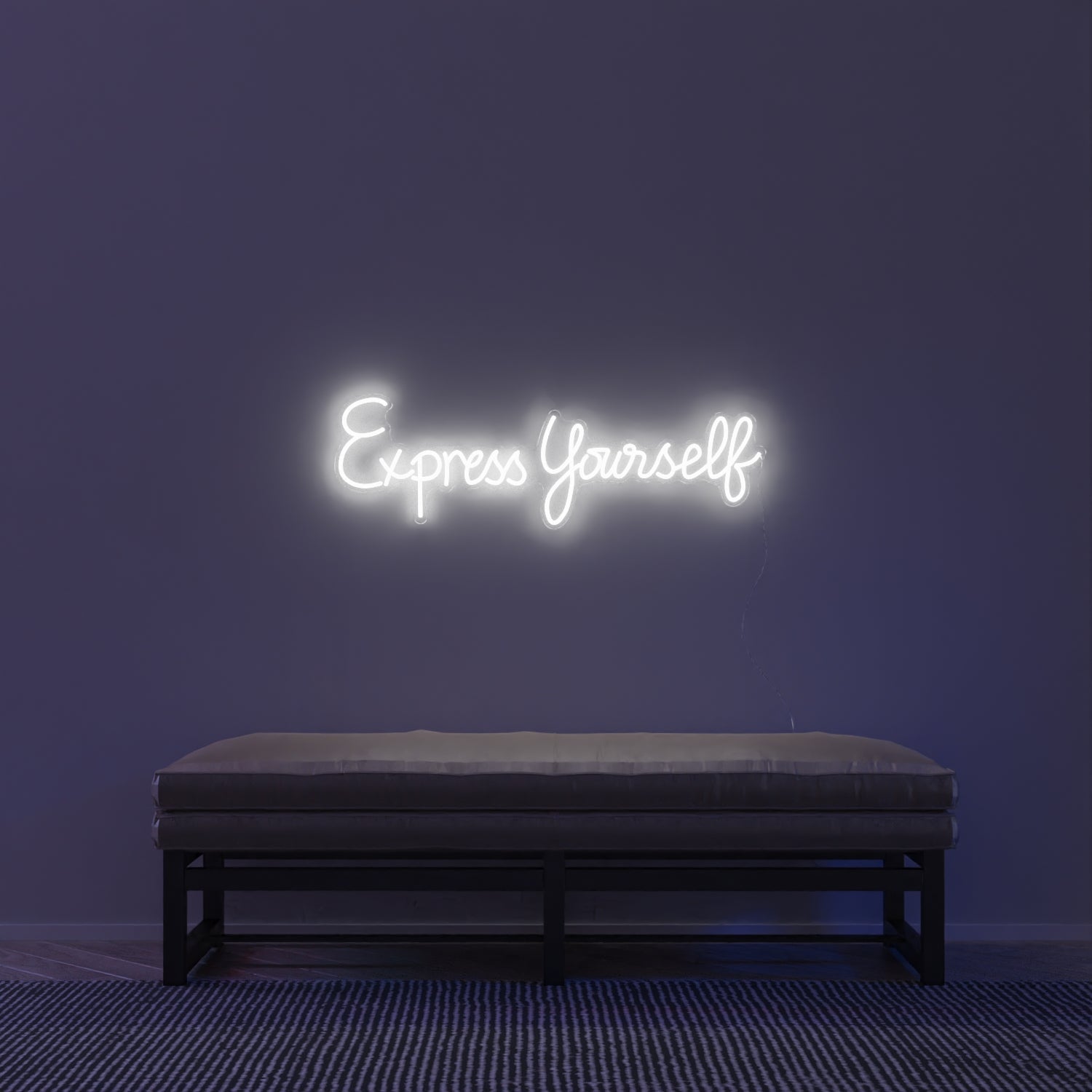 Express Yourself by Madonna, LED neon sign - YELLOWPOP UK