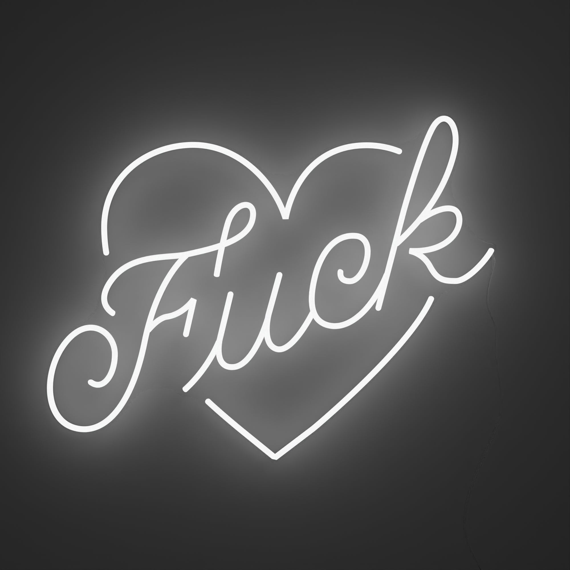 F*ck by Jean André, LED neon sign - YELLOWPOP UK
