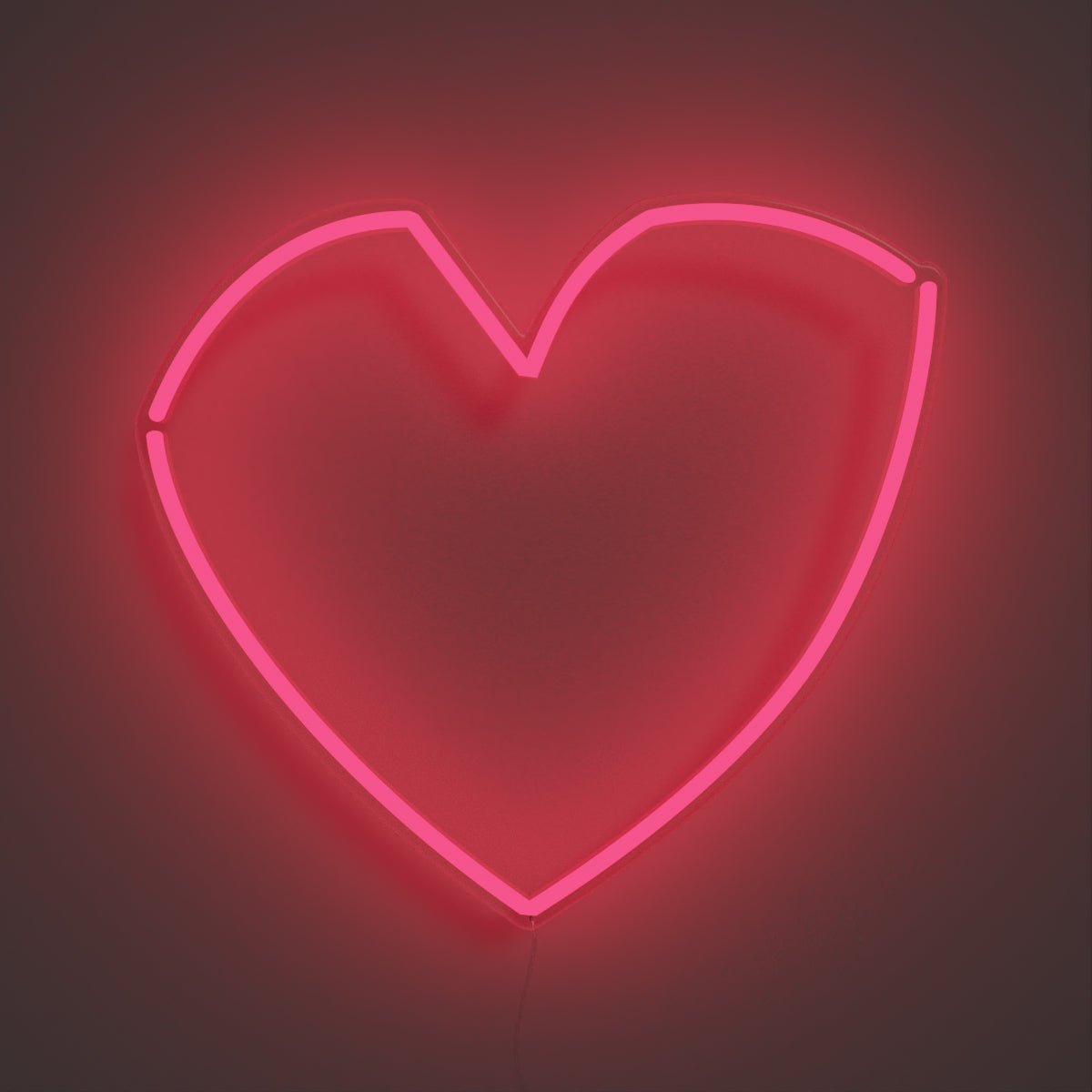 Geometric Heart, LED neon sign - YELLOWPOP UK