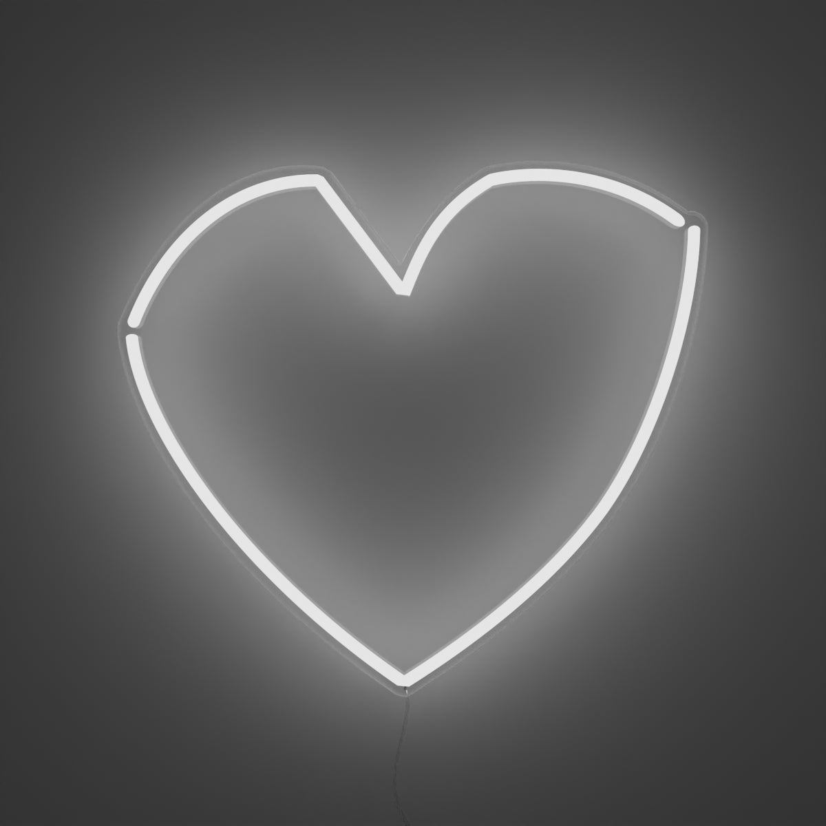 Geometric Heart, LED neon sign - YELLOWPOP UK