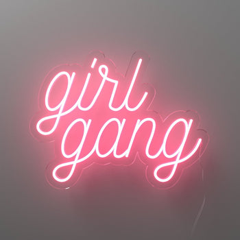 Girl Gang - LED neon sign - YELLOWPOP UK