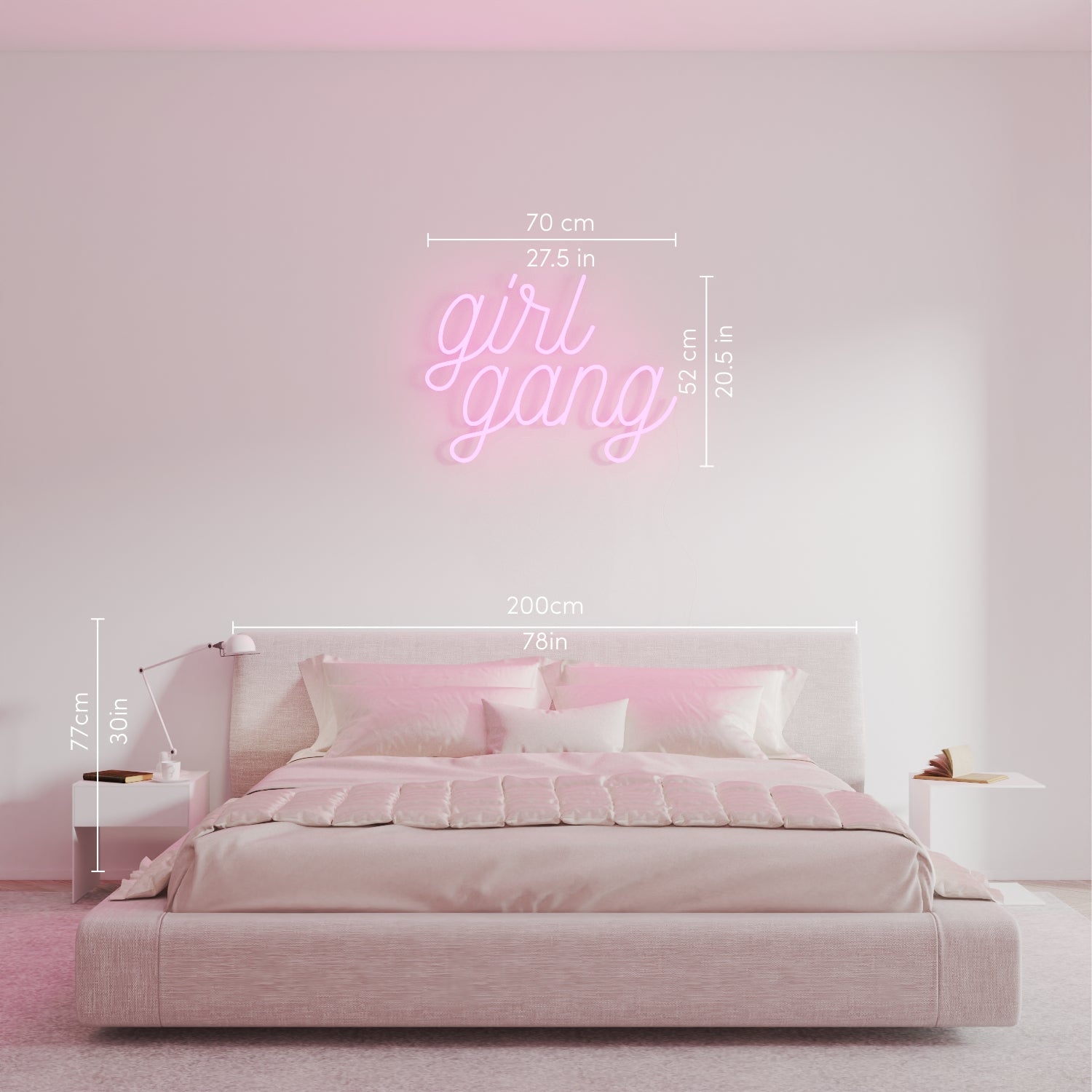 Girl Gang - LED neon sign - YELLOWPOP UK