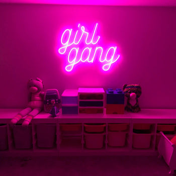 Girl Gang - LED neon sign - YELLOWPOP UK