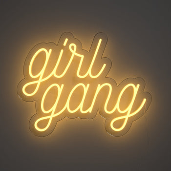 Girl Gang - LED neon sign - YELLOWPOP UK