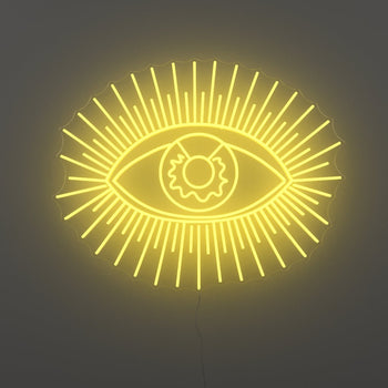 Golden Eye, LED neon sign by Jonathan Adler - YELLOWPOP UK