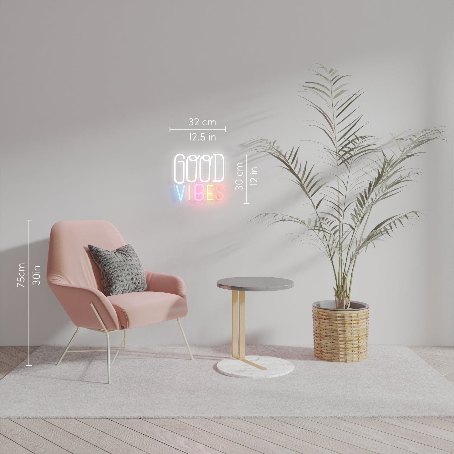 Good Vibes by Joanna Behar - LED Neon Sign - YELLOWPOP UK