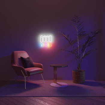 Good Vibes by Joanna Behar - LED Neon Sign - YELLOWPOP UK