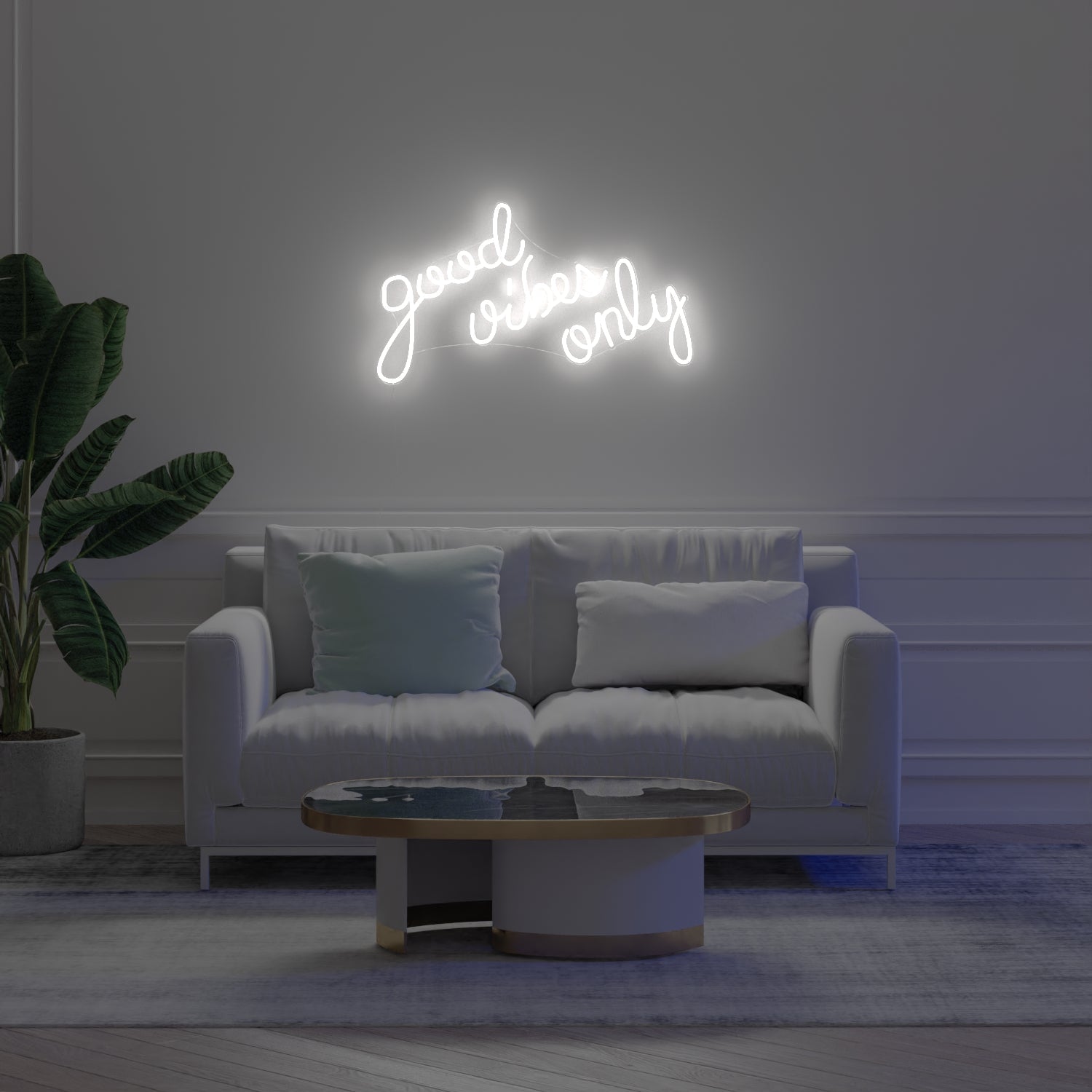 Good Vibes Only - LED neon sign - YELLOWPOP UK