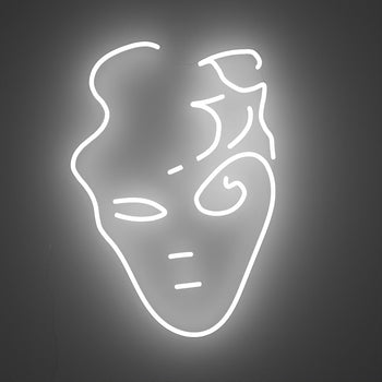 Handsome by Gregory Siff, LED Neon Sign - YELLOWPOP UK