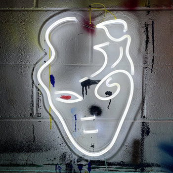 Handsome by Gregory Siff, LED Neon Sign - YELLOWPOP UK