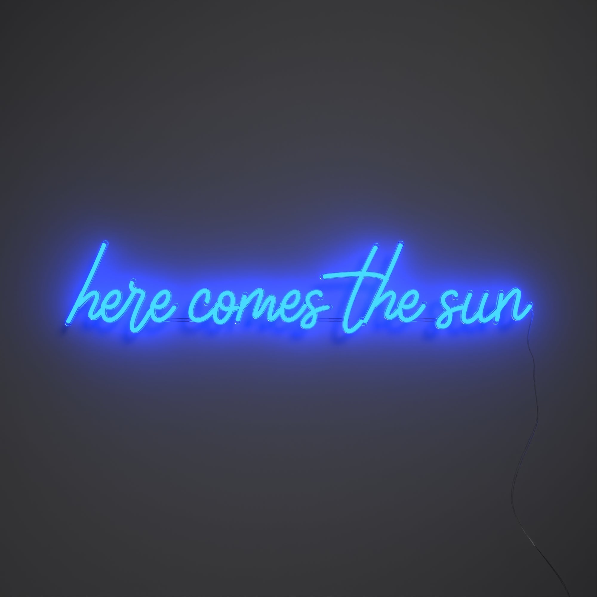 Here comes the sun - LED neon sign - YELLOWPOP UK