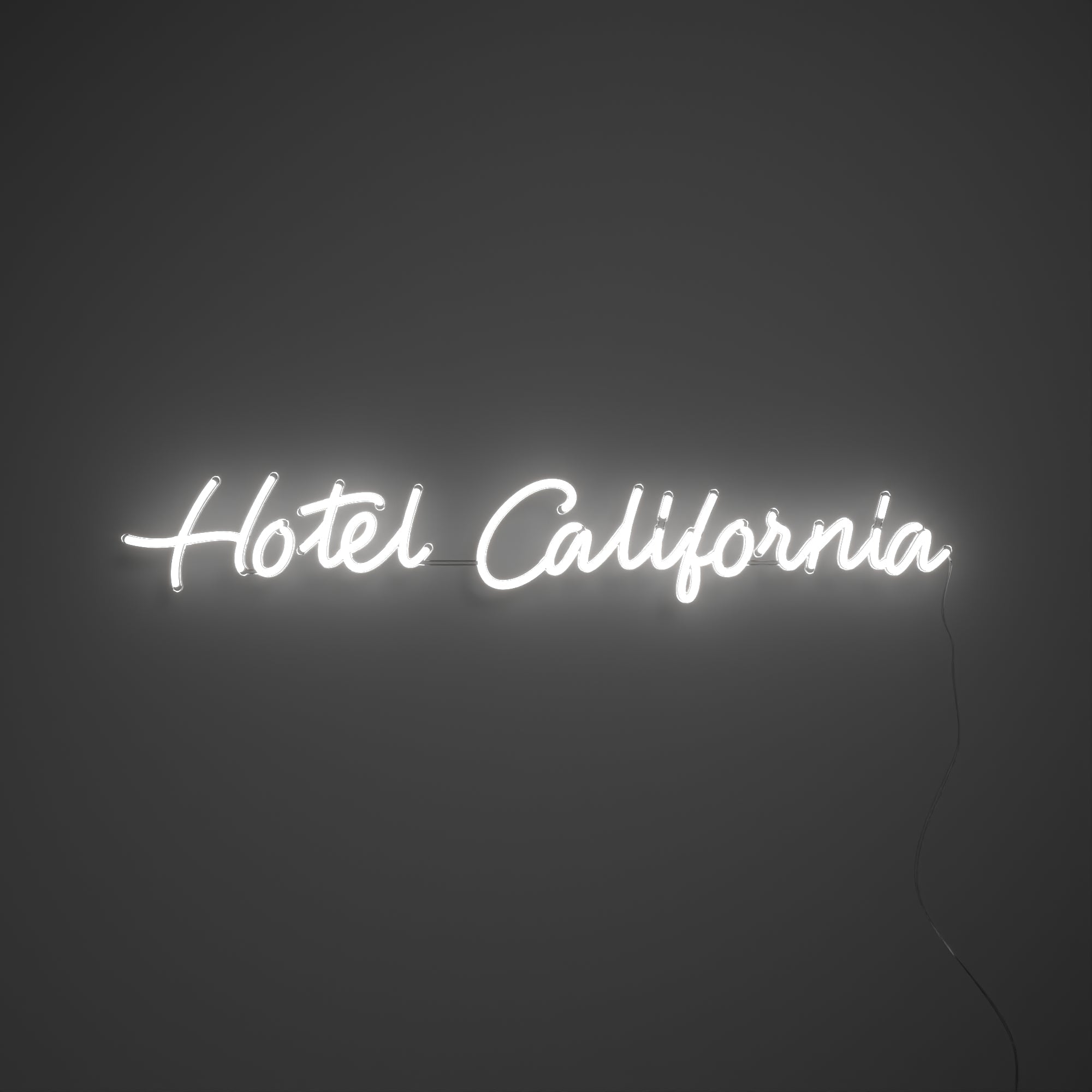 Hotel California - LED neon sign - YELLOWPOP UK