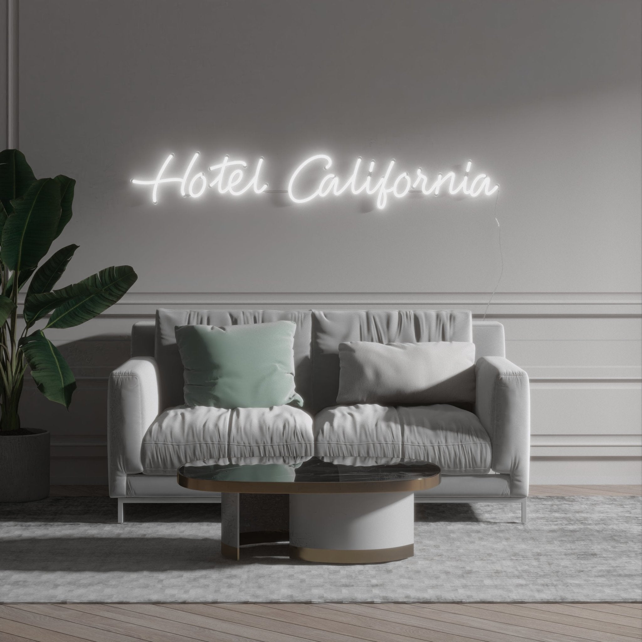 Hotel California - LED neon sign - YELLOWPOP UK