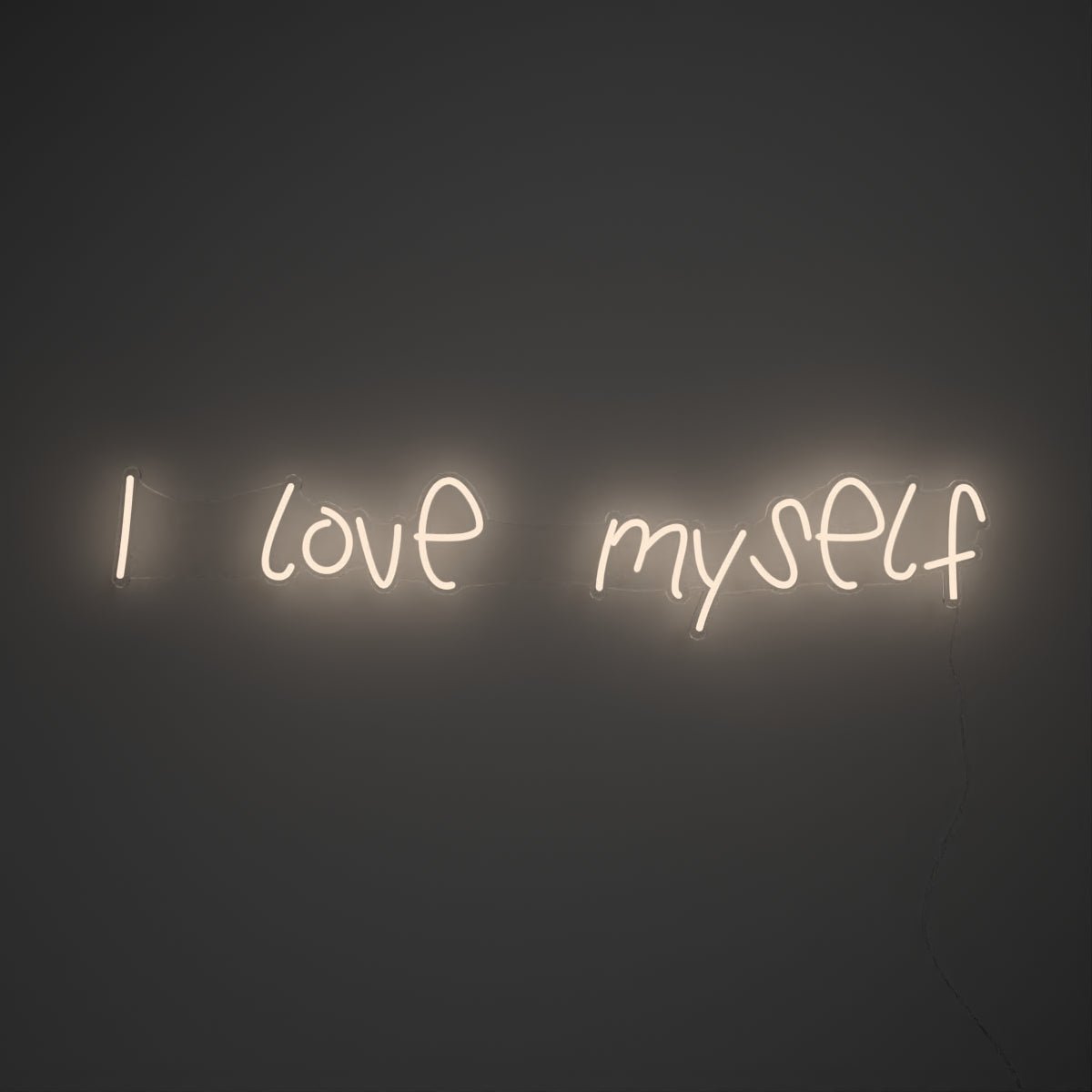 I love myself - LED neon sign - YELLOWPOP UK